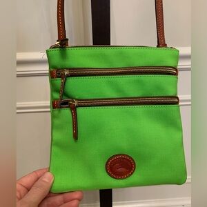 Dooney & Bourke Apple Green North south crossbody Bag